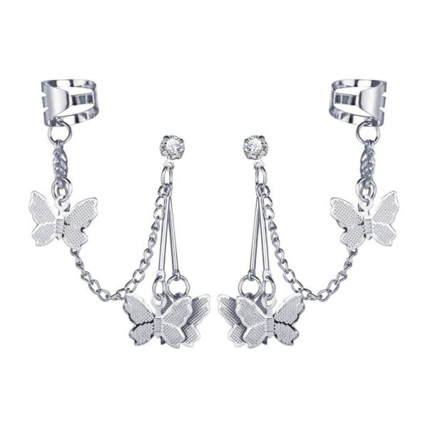 Drop Butterfly Earring