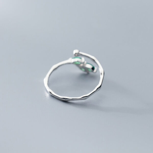 Green Leaf Ring